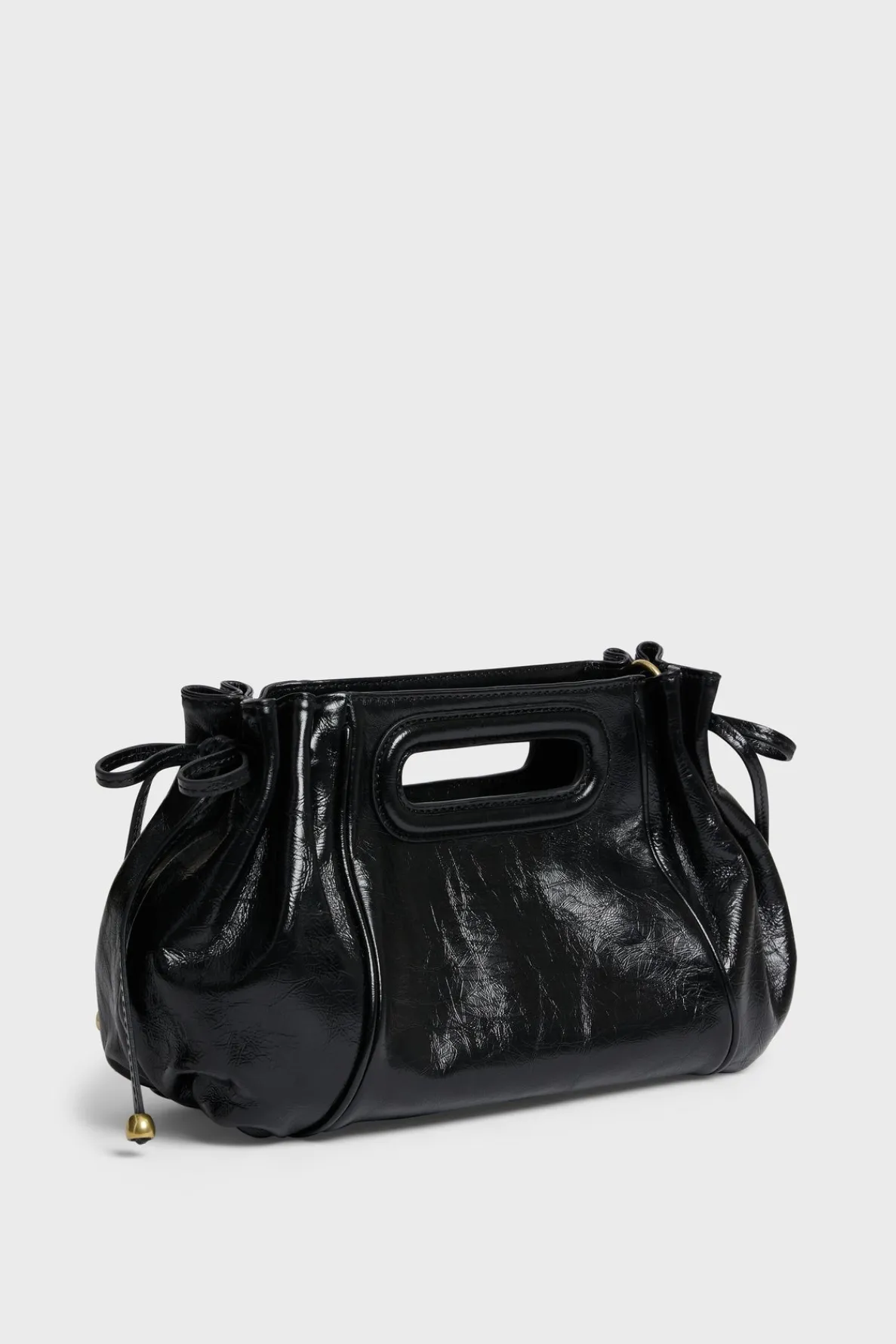handbag_in_crumpled_leath_2.webp Outlet Handbag in crumpled leather - MINI DANY Shoulder Bags