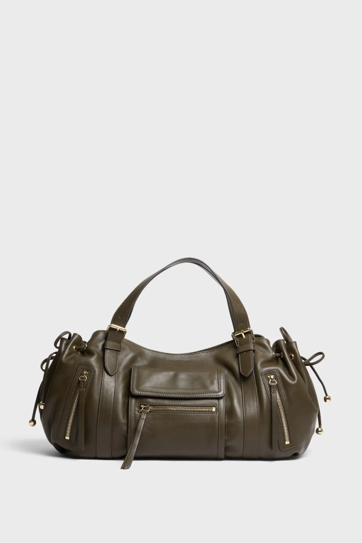 handbag_in_leather_with_z_0-1.webp Online Handbag in leather with zipped pocket - ST GERMAIN The Iconic 24H | Handbag