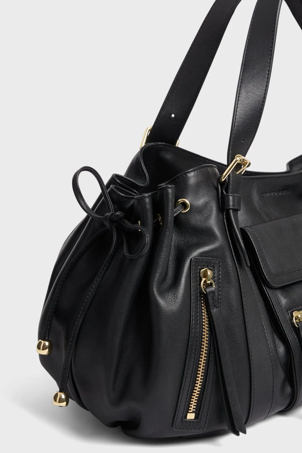 handbag_in_leather_with_z_3.webp Flash Sale Handbag in leather with zipped pocket - ST GERMAIN The Iconic 24H | Handbag