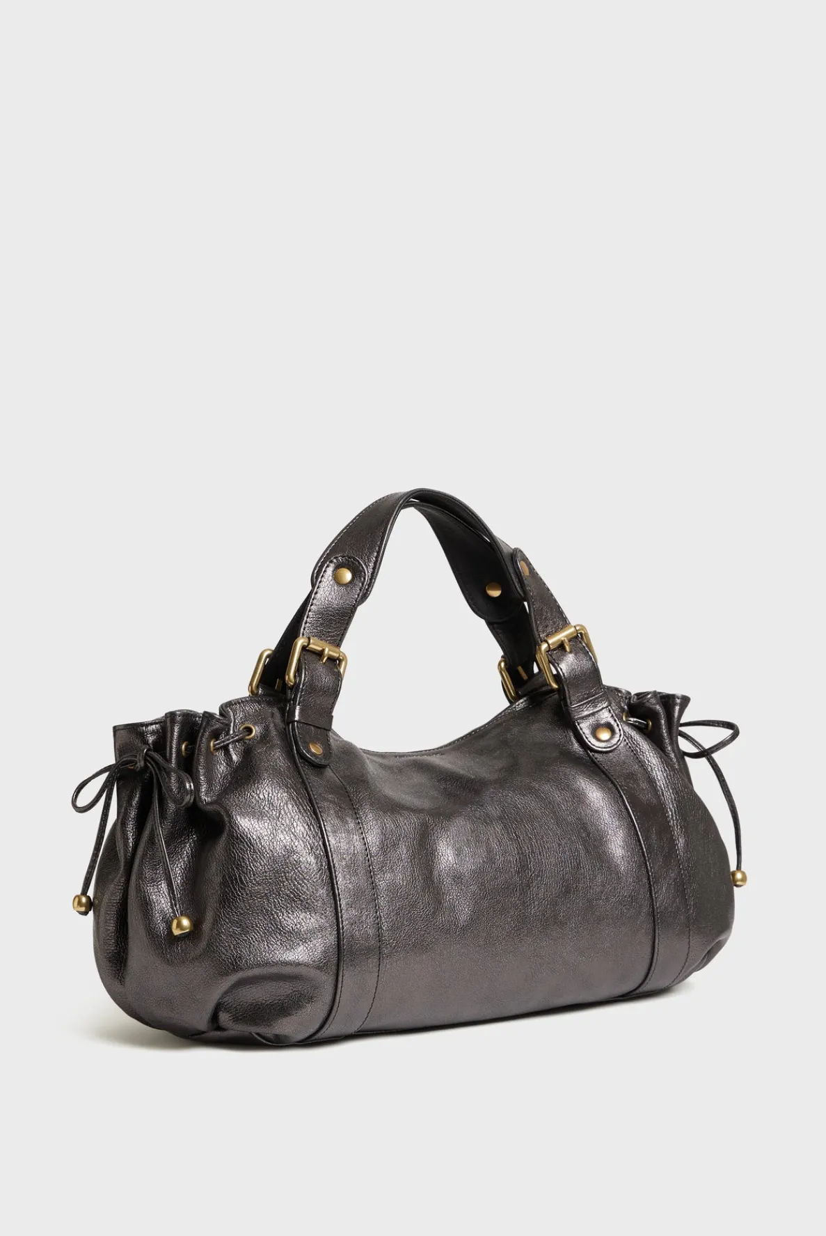 handbag_in_metallic_leath_1-1.webp Hot Handbag in metallic leather - 24H The Iconic 24H | Handbag