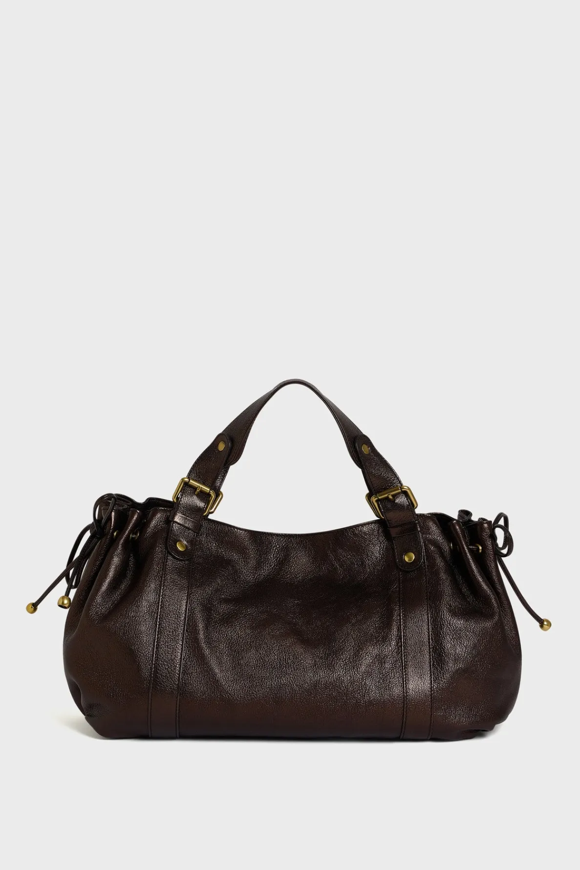 handbag_in_metallic_leath_1.webp Outlet Handbag in metallic leather - 24H The Iconic 24H | Handbag