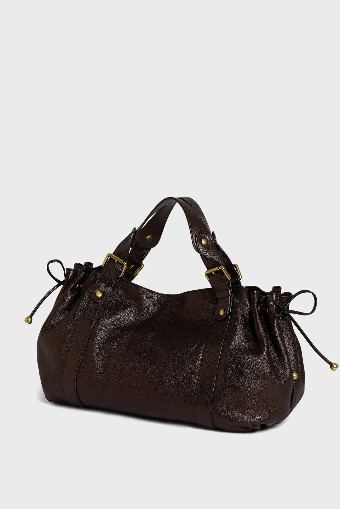 handbag_in_metallic_leath_2.webp Outlet Handbag in metallic leather - 24H The Iconic 24H | Handbag
