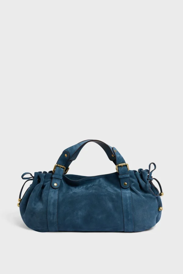 Clearance Handbag in suede leather - 24H The Iconic 24H | Handbag
