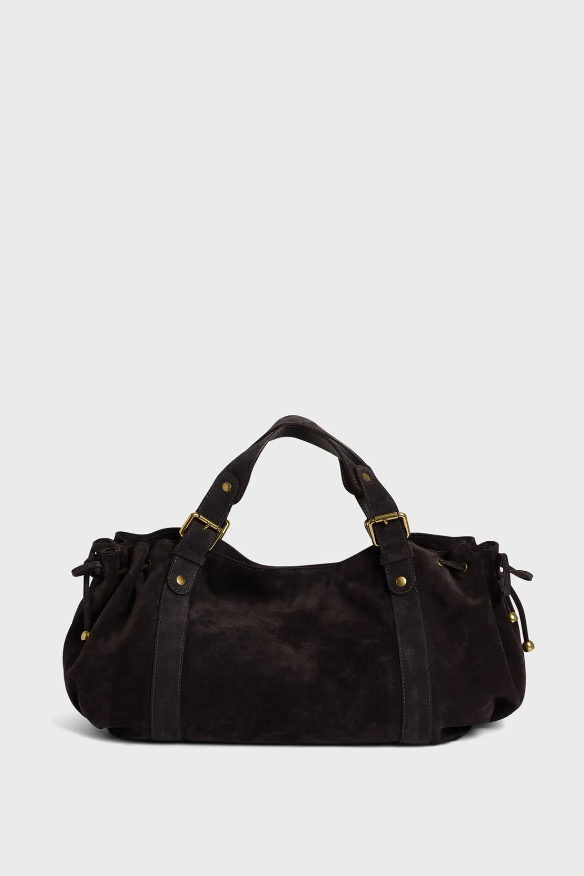 handbag_in_suede_leather__1-3.webp Sale Handbag in suede leather - 24H The Iconic 24H | Handbag