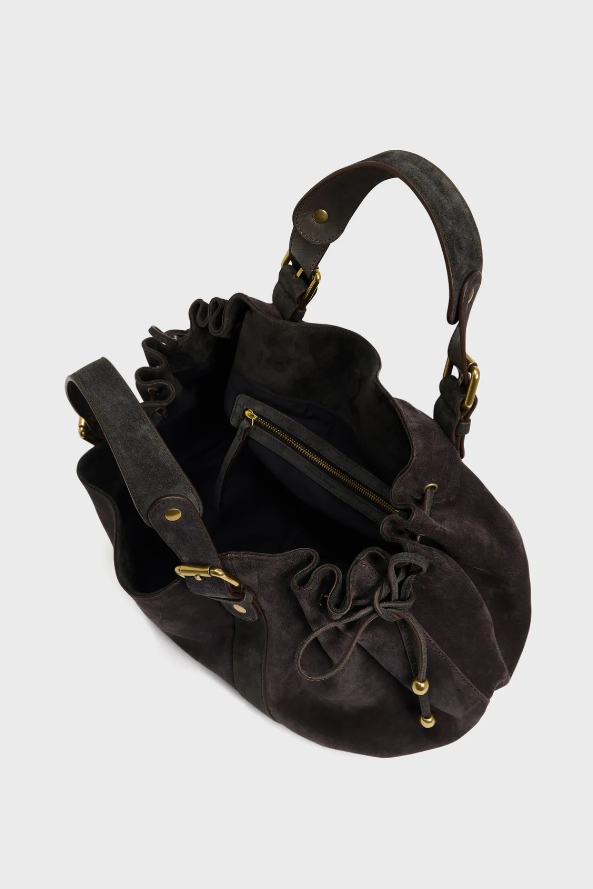 handbag_in_suede_leather__3-3.webp Sale Handbag in suede leather - 24H The Iconic 24H | Handbag