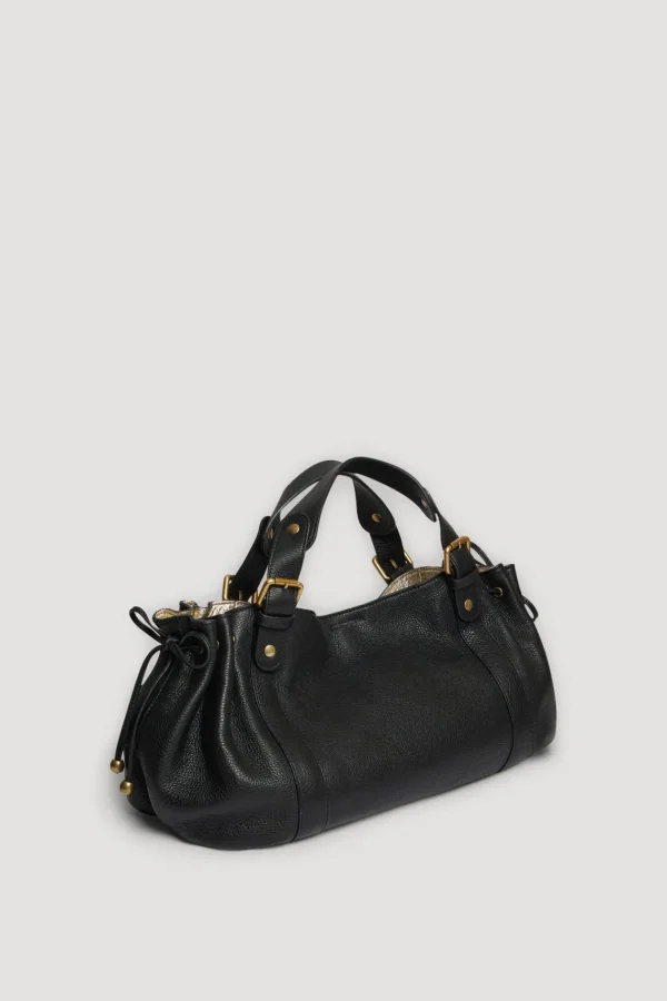 Hot Handbag "])self.__next_f.push([1,"in grainy leather metallic inside - 24H The Iconic 24H | Handbag