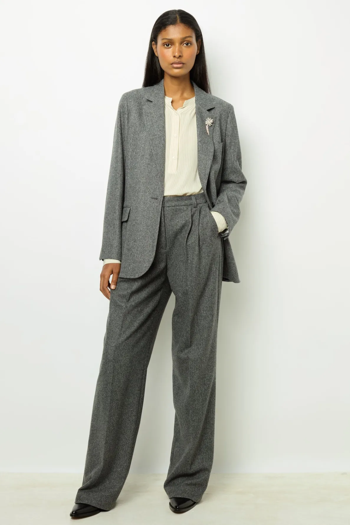 herringbone_blazer__melan_1.webp Sale Herringbone blazer - MELANIE Jackets | Suits & Outfits