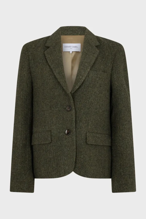 Best Herringbone suit jacket - MARILOU Jackets