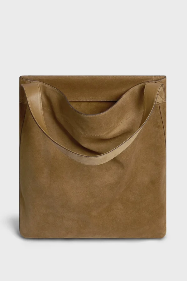 Store Hobo bag in suede leather - LADY Handbag