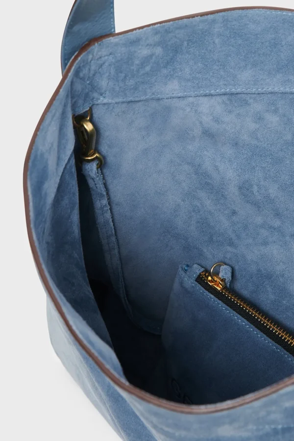 Store Hobo bag in suede leather - LADY Handbag