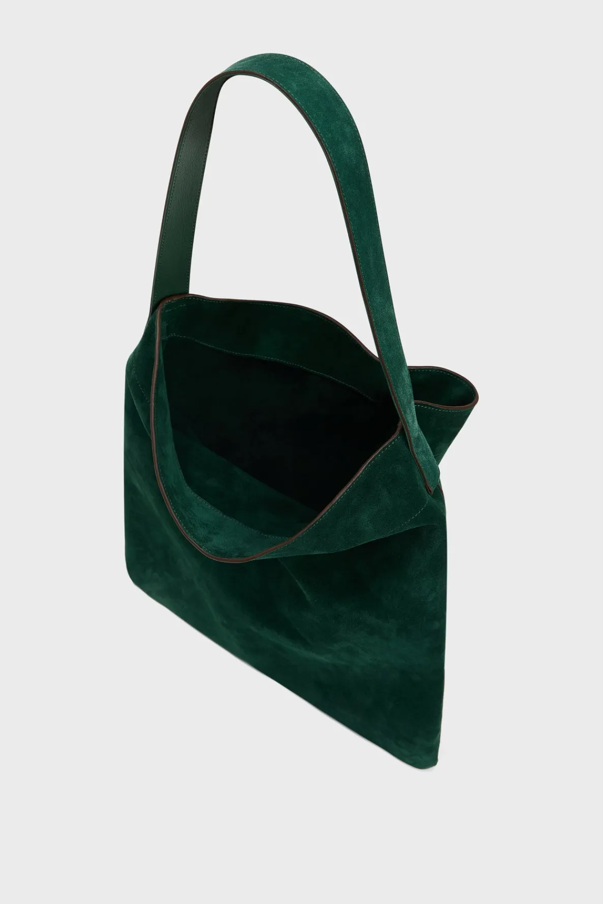 hobo_bag_in_suede_leather_3.webp Online Hobo bag in suede leather - LADY Handbag