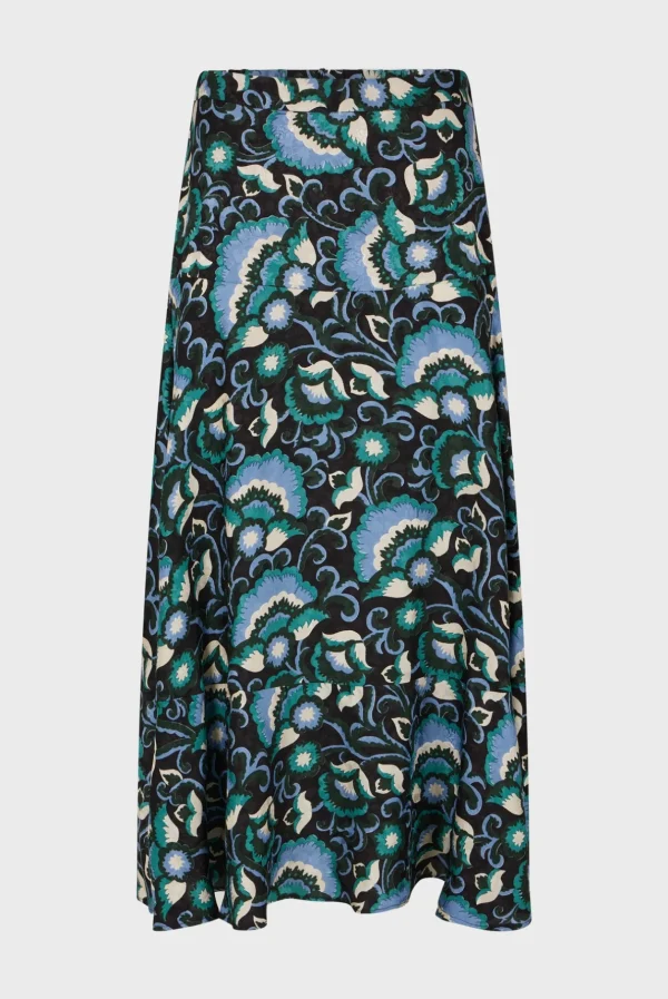 Cheap Jacquard print midi skirt - CATHERINA Skirts