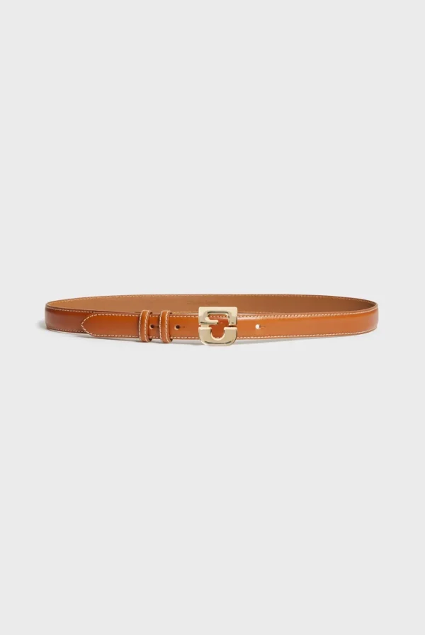 Clearance Leather signature belt - LE LAUREN Belts