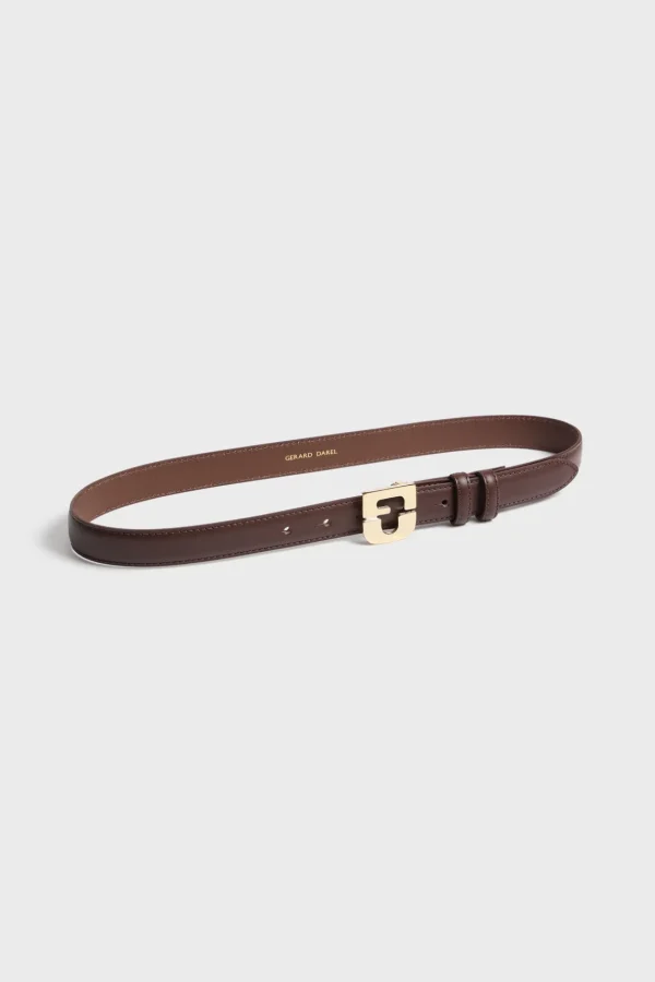 Cheap Leather signature belt - LE LAUREN Belts