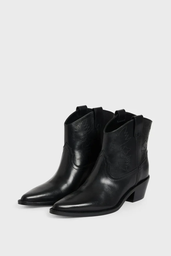 Hot Leather Western Boots - TAYLOR Shoes