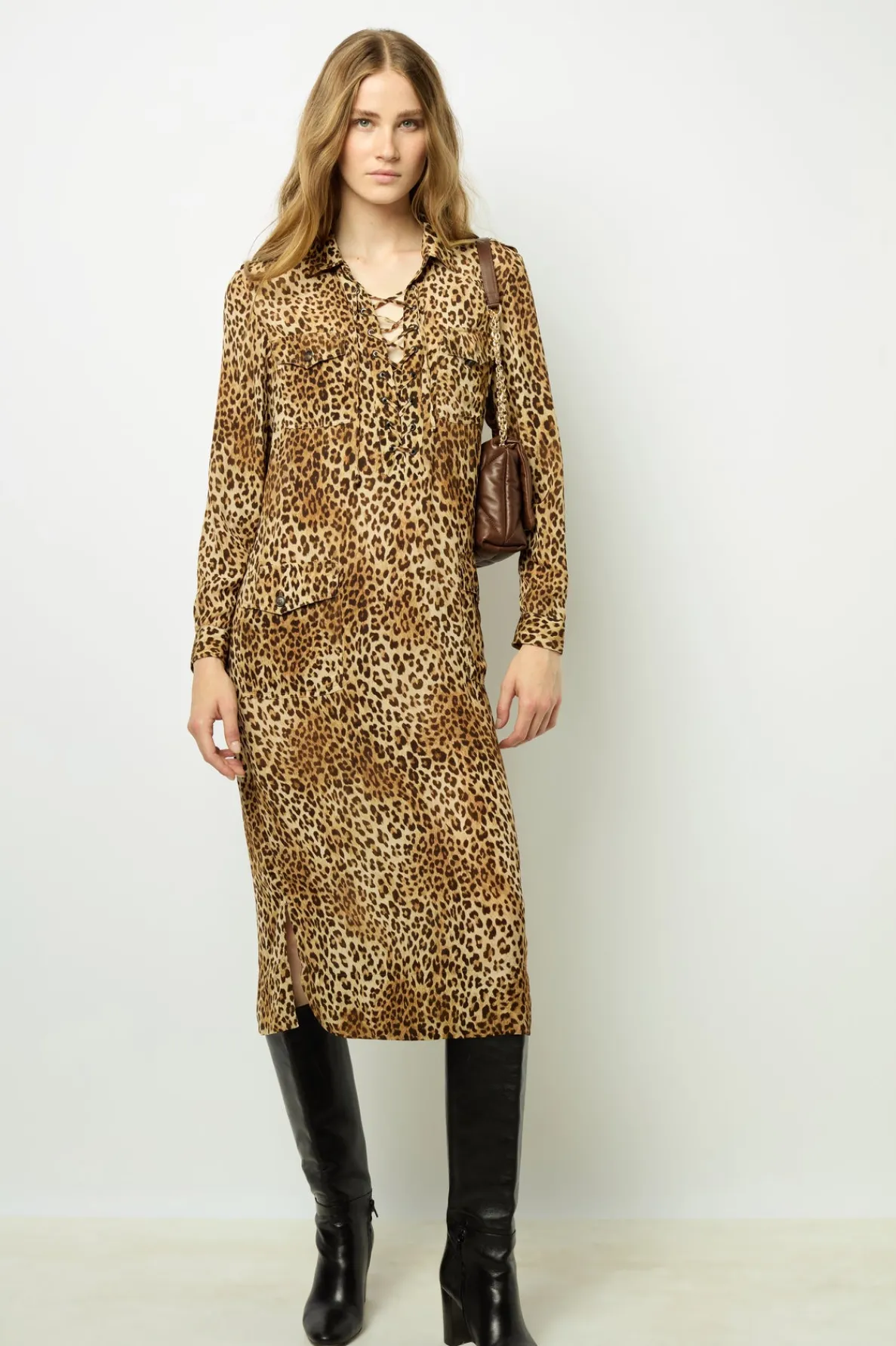 leopard_print_maxi_dress__0.webp Best Leopard Print Maxi Dress with Lace-Up Detail - SIRENA Dresses