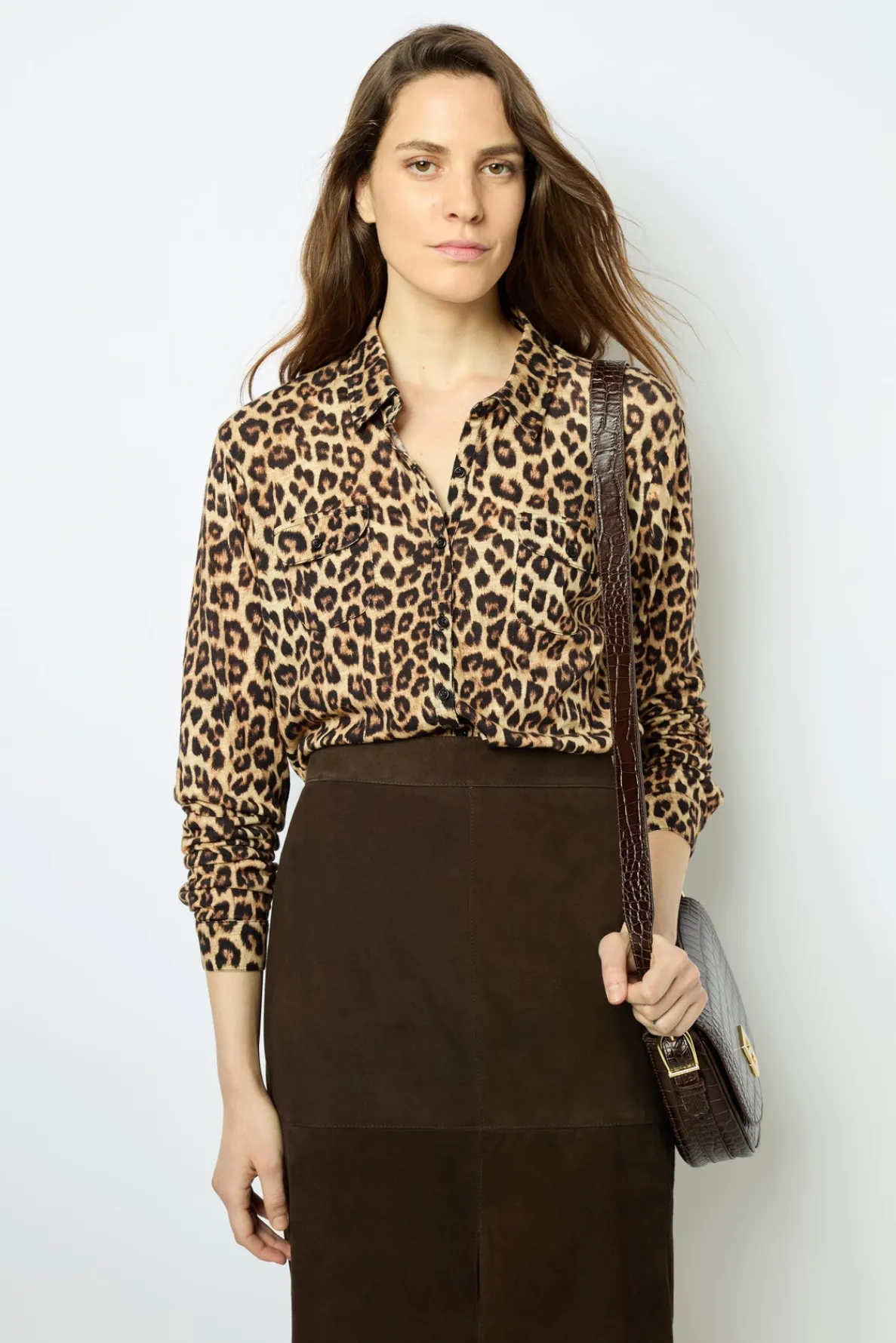 leopard_print_shirt__anne_0.webp Online Leopard print shirt - ANNELAURE Tops & T-Shirts