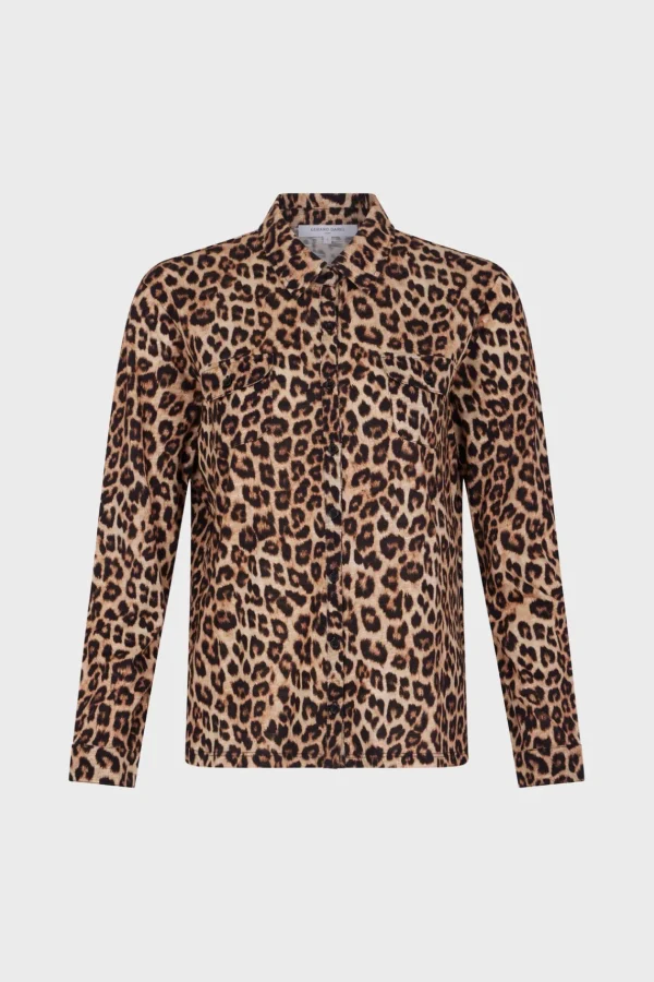 Online Leopard print shirt - ANNELAURE Tops & T-Shirts