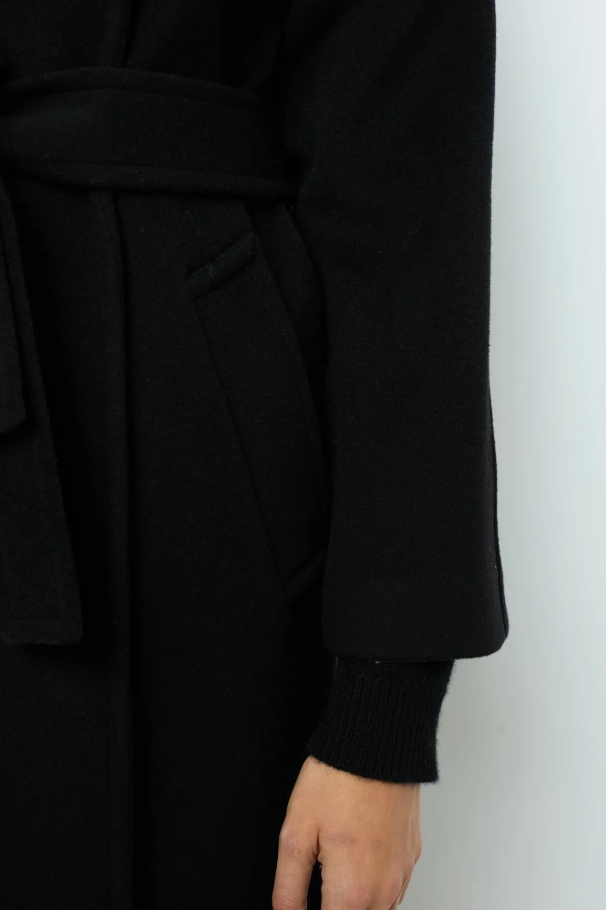 long_coat_with_belt_and_s_3.webp Clearance Long coat with belt and stand up collar - LOU Coats