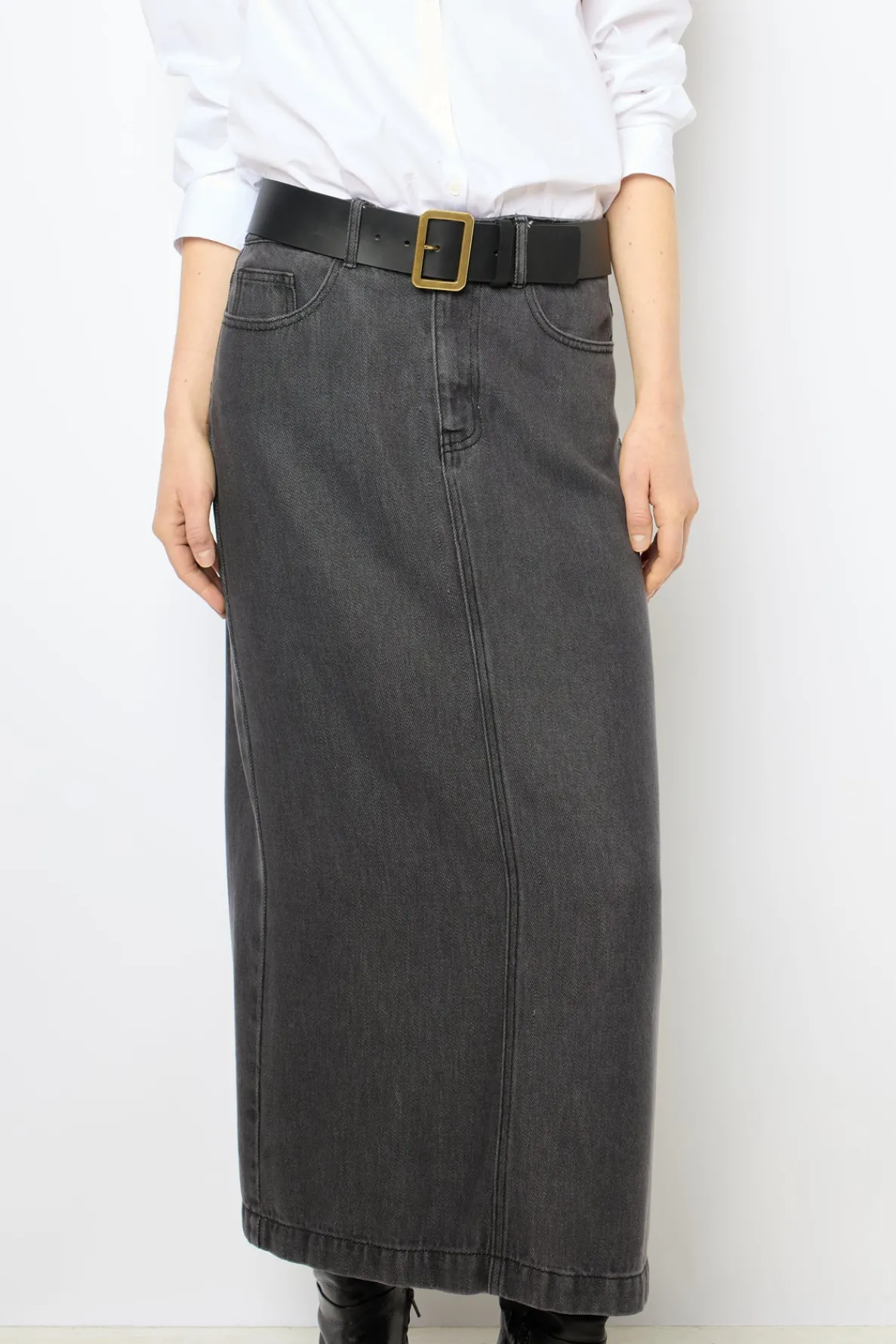 midi_denim_skirt__cybelia_1.webp Discount Midi denim skirt - CYBELIA Skirts