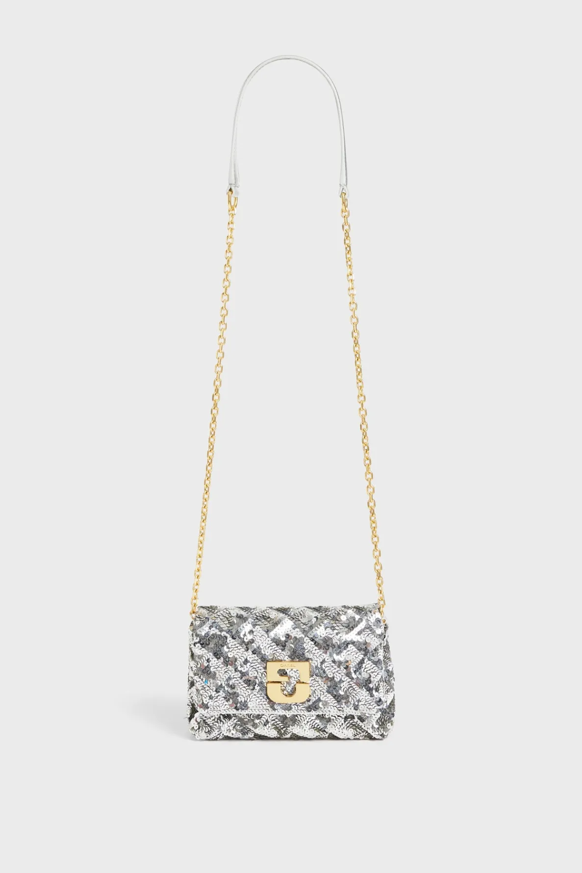 mini_crossbody_bag_in_seq_0-1.webp Outlet Mini crossbody bag in sequin - LE MINI FANNY The Fanny Bag | Shoulder Bags