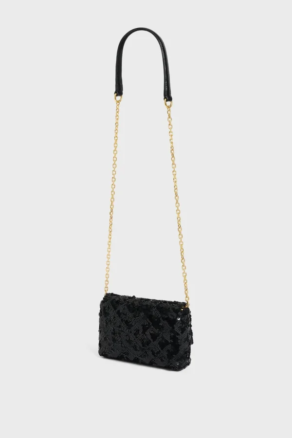 Best Mini crossbody bag in sequin -