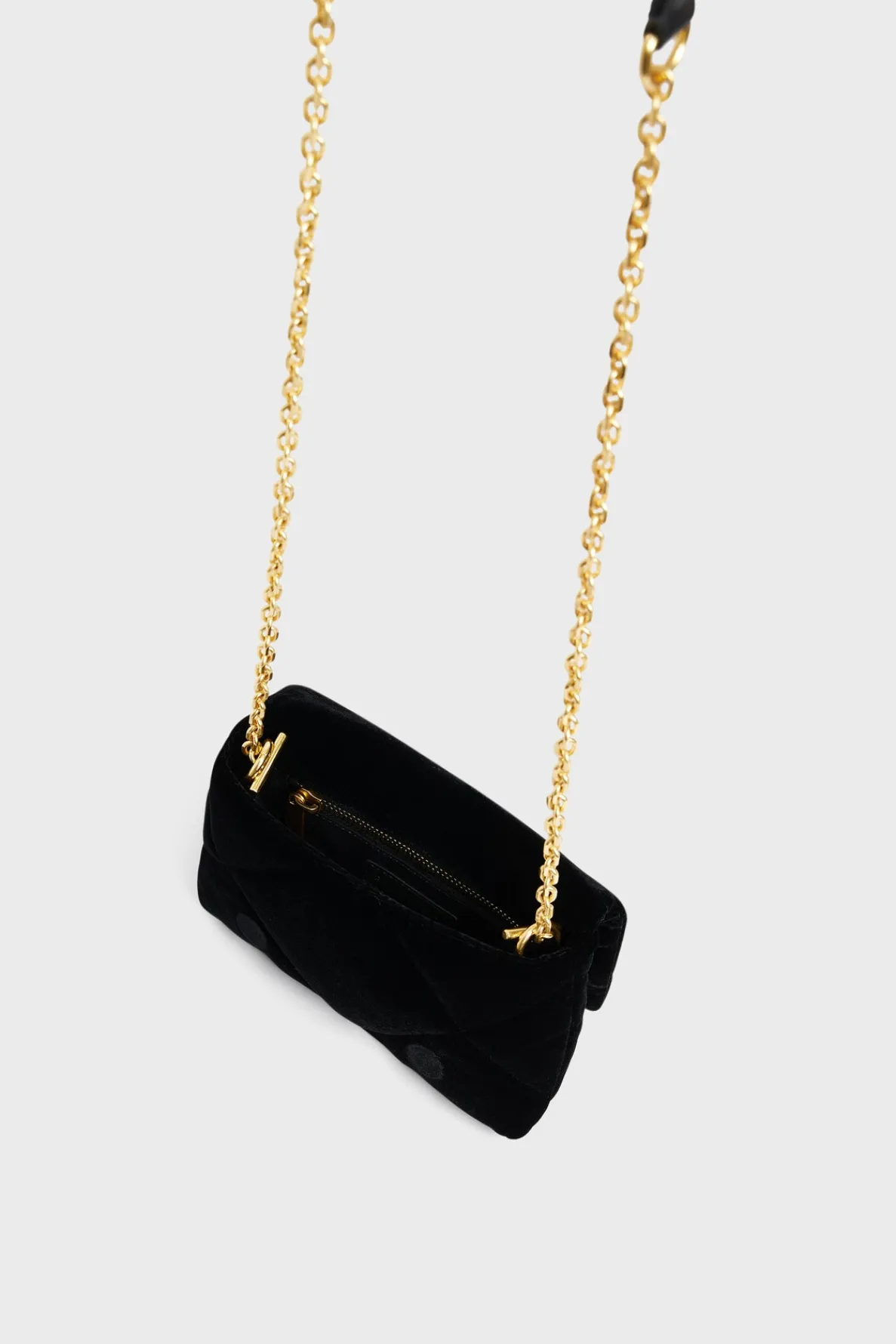 mini_crossbody_bag_in_vel_3.webp Fashion Mini crossbody bag in velvet - LE MINI FANNY The Fanny Bag | Shoulder Bags