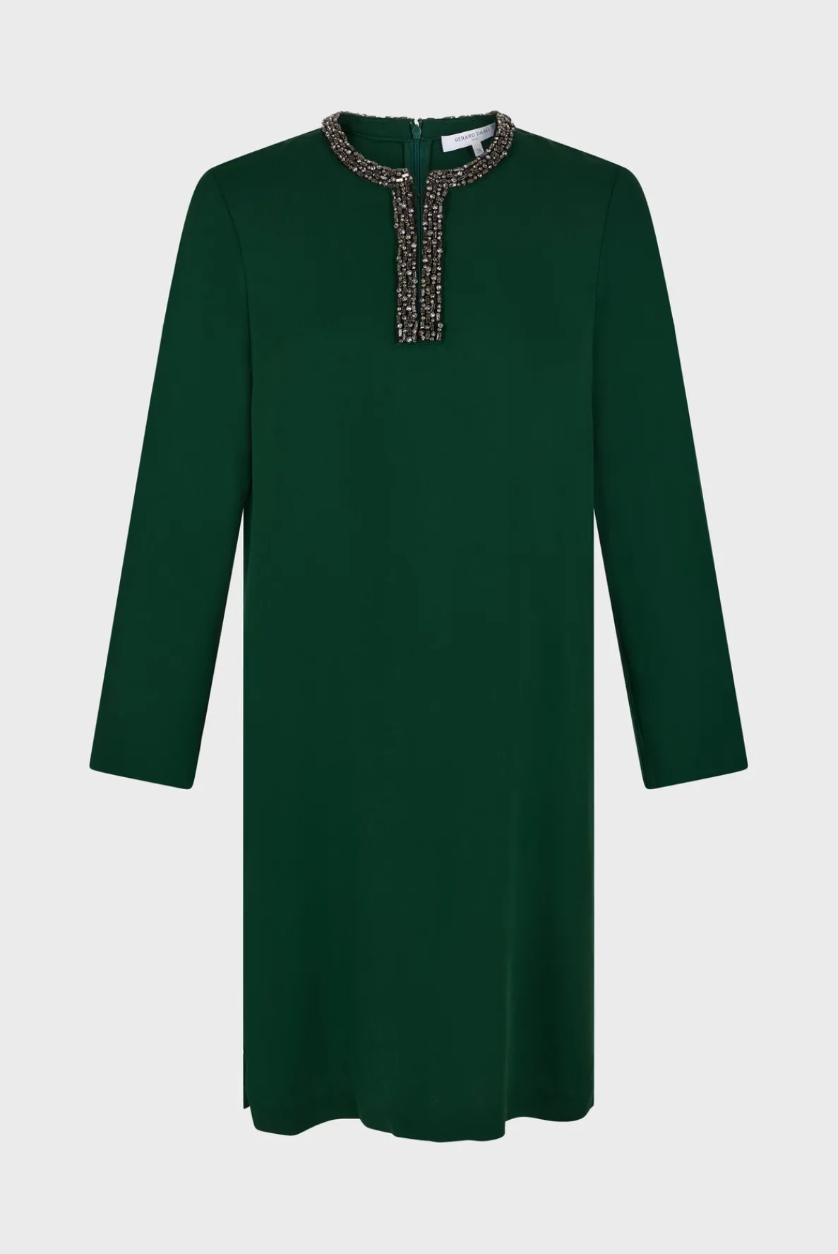 mini_dress_with_jewel_col_4.webp Fashion Mini dress with jewel collar - STERNA Dresses