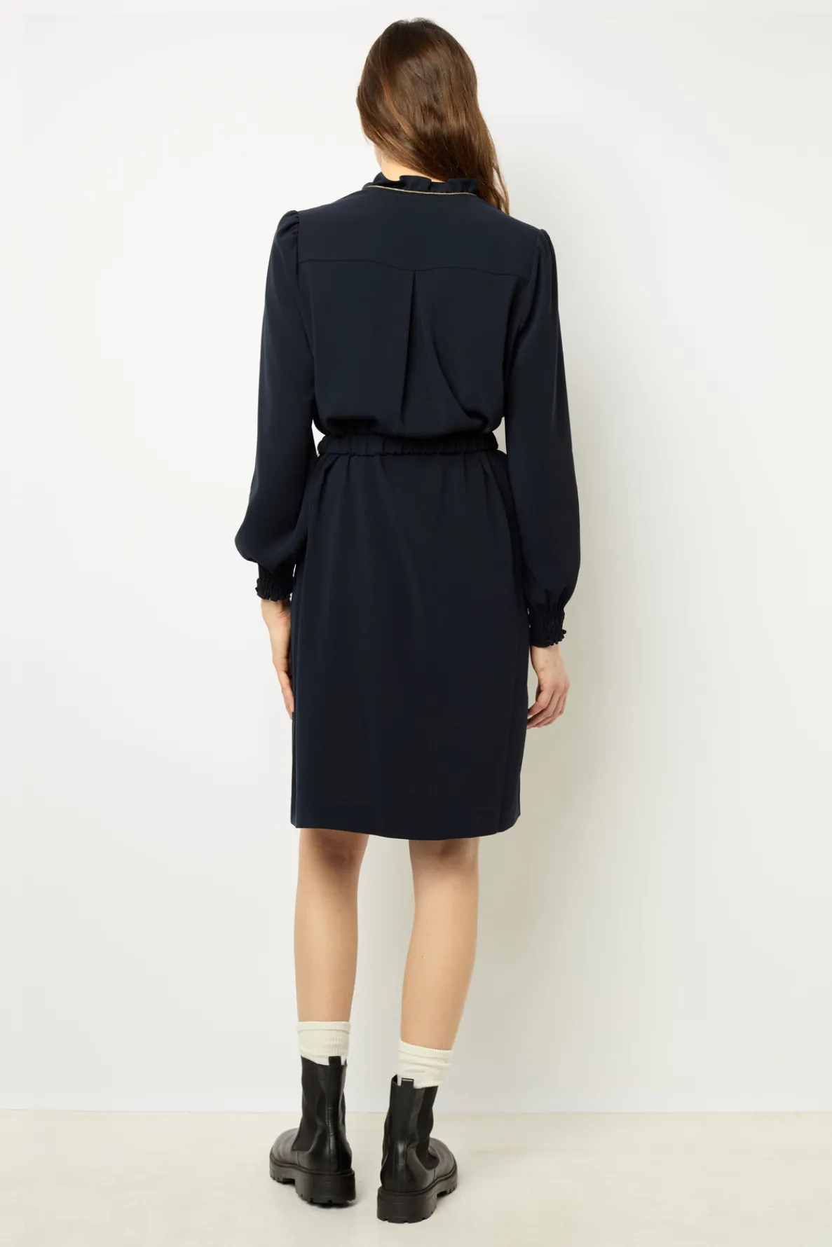 mini_dress_with_ruffles___3.webp Store Mini dress with ruffles - SIENNA Dresses
