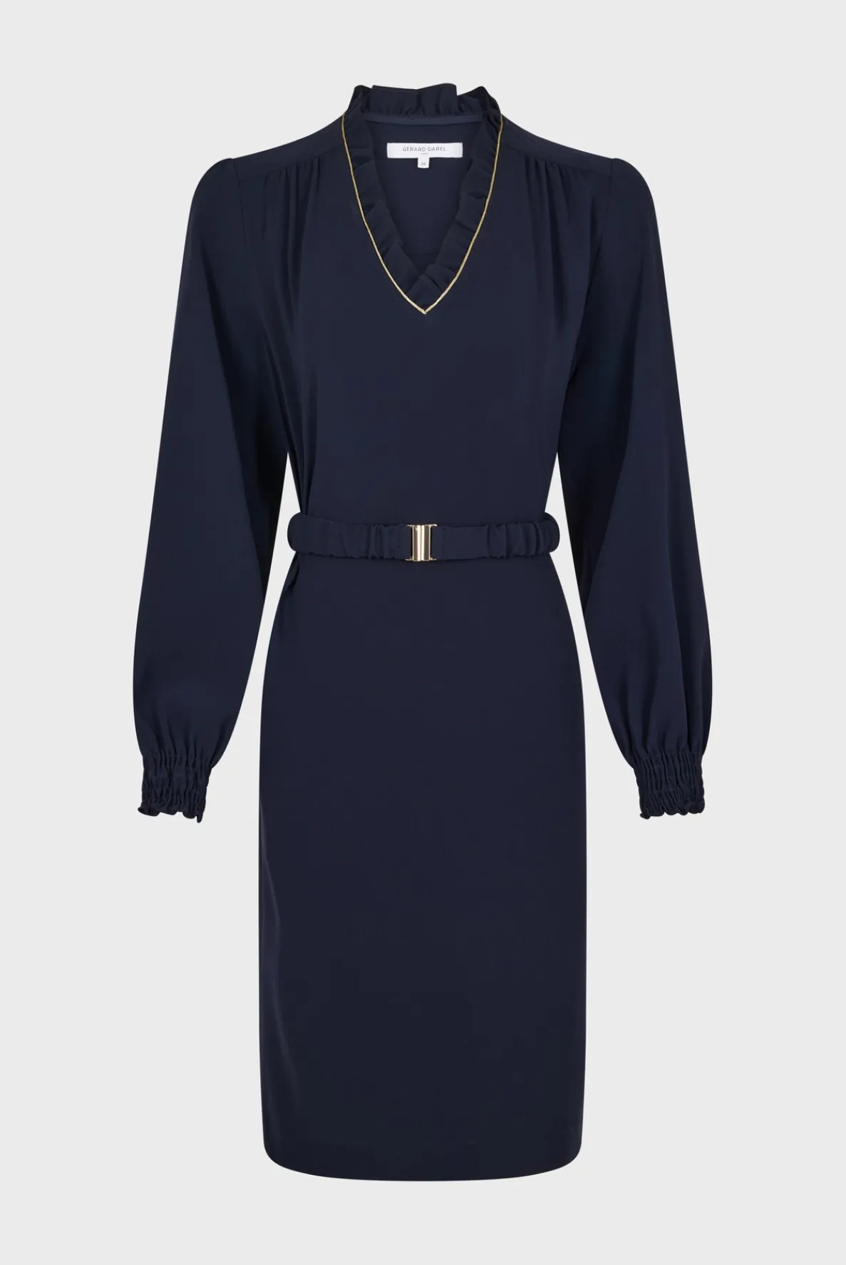 mini_dress_with_ruffles___5.webp Store Mini dress with ruffles - SIENNA Dresses
