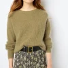 Online Mohair round neck sweater- JOLINA Knitwear