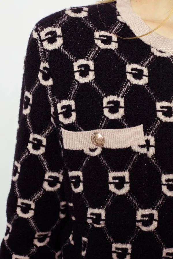 Store Monogram cardigan - JANKA Knitwear