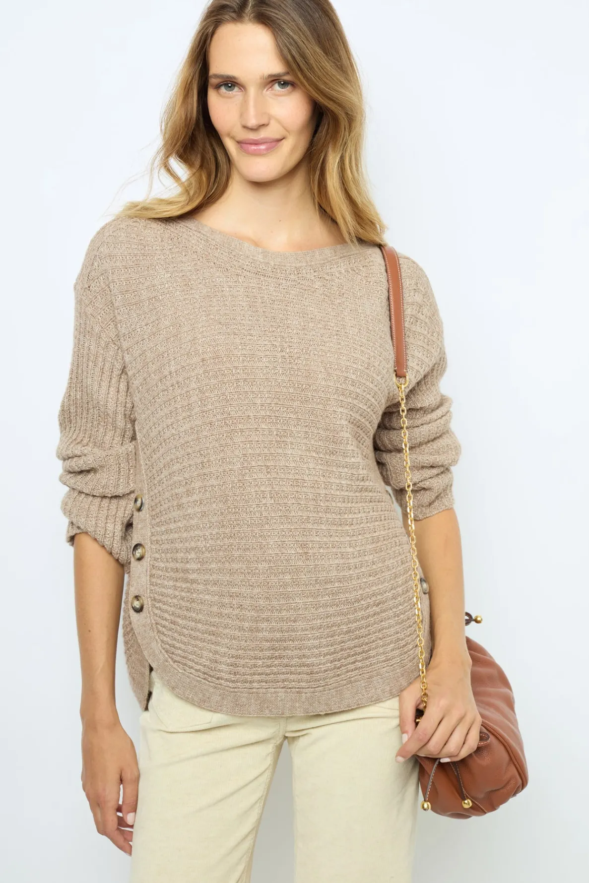 natural_velvet_flare_pant_0-2.webp Clearance Natural velvet flare pants - ANNA Knitwear