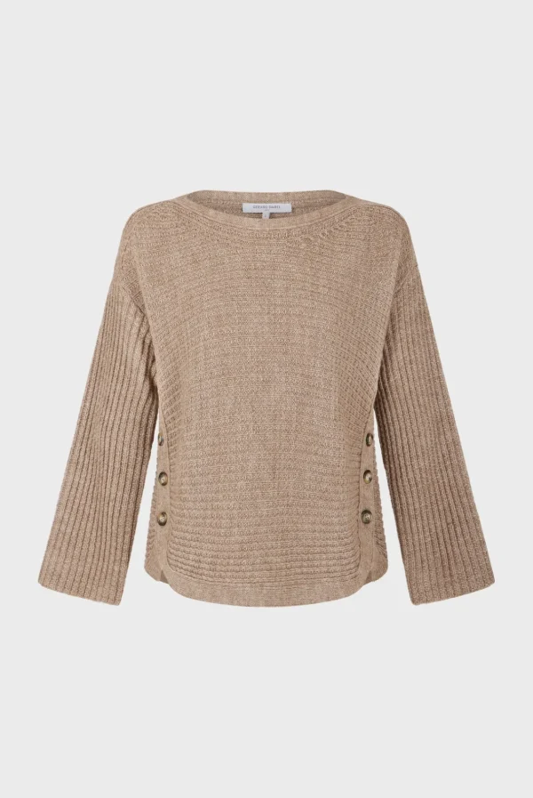 Clearance Natural velvet flare pants - ANNA Knitwear