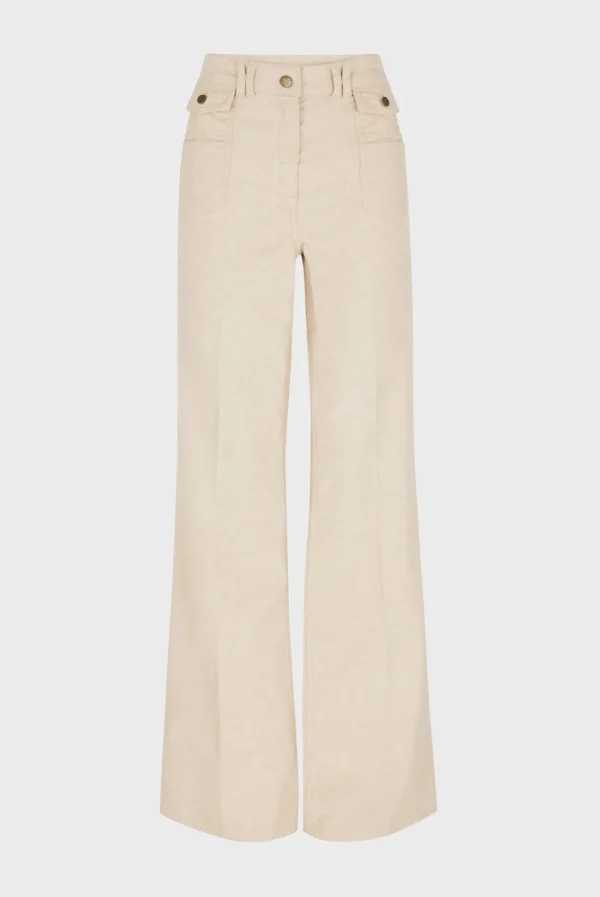 Discount velvet flare pants - ANNA Trousers