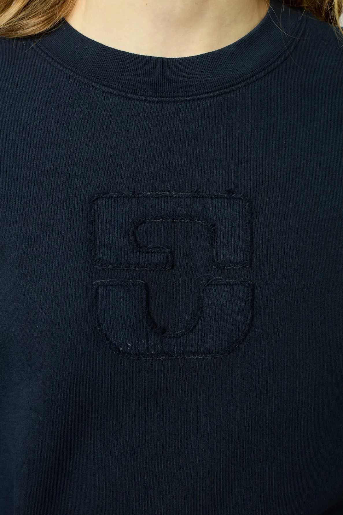 navy_blue_logo_sweatshirt_2.webp Cheap Navy blue logo sweatshirt - ADRIENNE Tops & T-Shirts