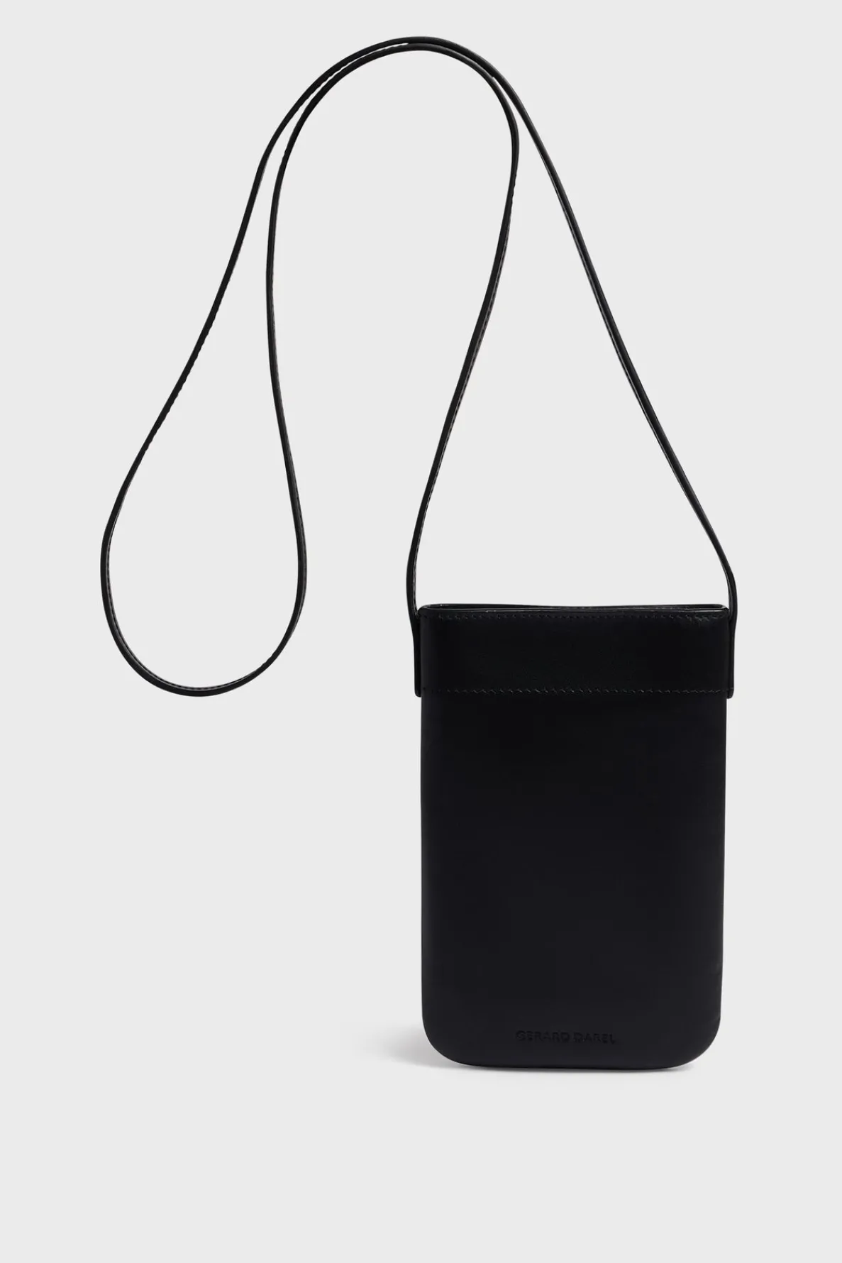 phoneholder_in_crumpled_l_1.webp Sale Phoneholder in crumpled leather - LADYPHONE Leather Goods
