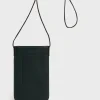 Shop Phoneholder in leather metallic inside - LADYPHONE Leather Goods
