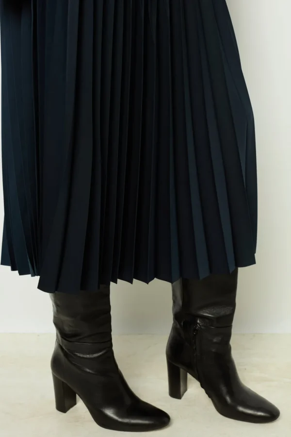 Best Sale Plain pleated midi skirt - CHARLENE Skirts