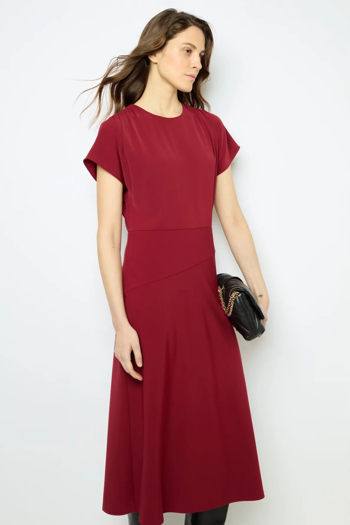 plain_waisted_midi_dress__1-1.webp Best Plain waisted midi dress - SERGINA Dresses