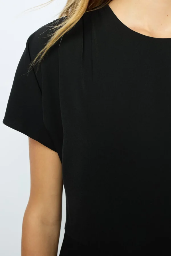 Clearance Plain waisted midi dress - SERGINA Dresses