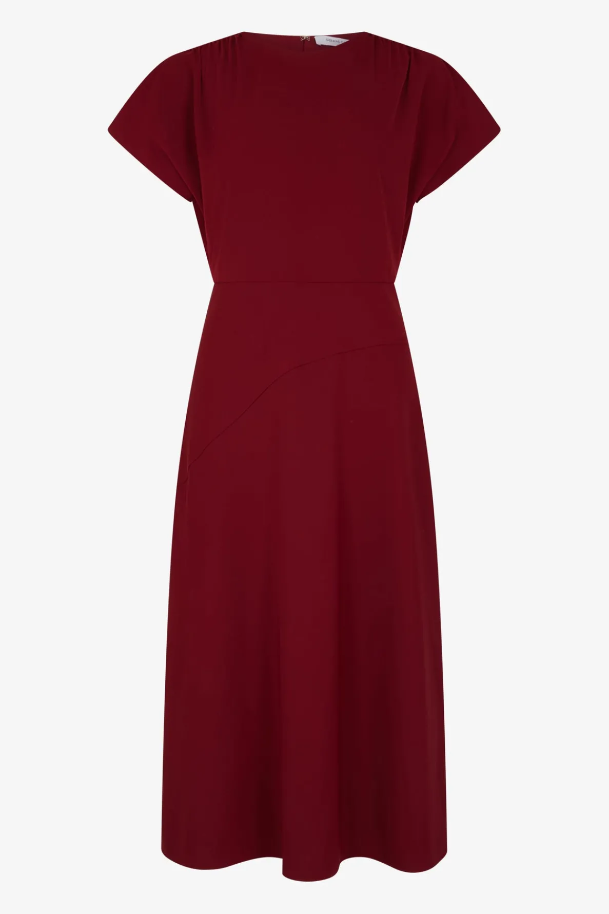 plain_waisted_midi_dress__5.webp Best Plain waisted midi dress - SERGINA Dresses