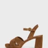 New Platform sandals in suede - LYA Shoes
