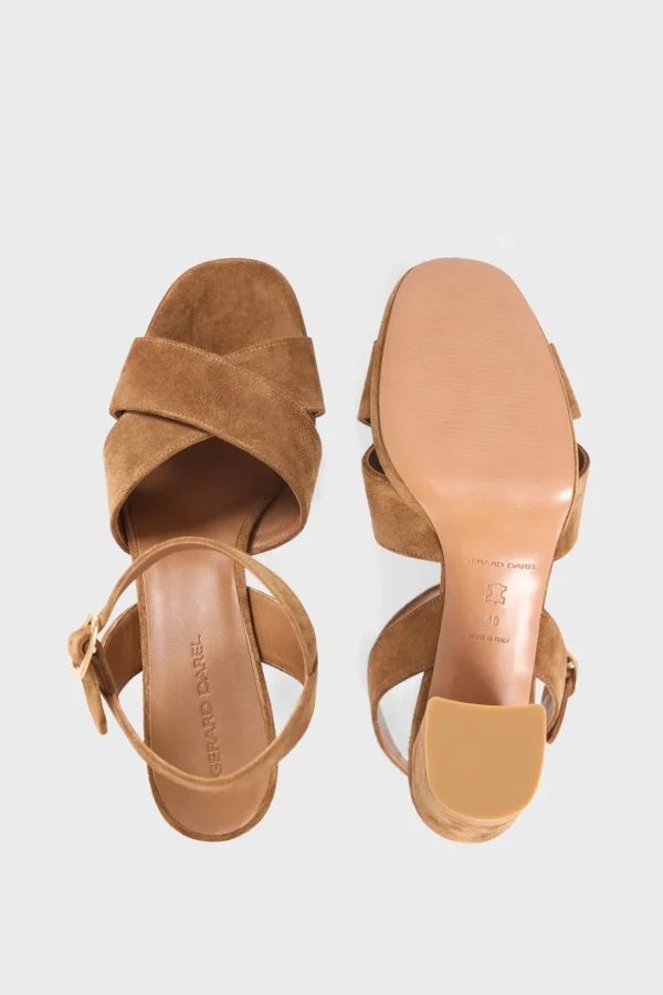 New Platform sandals in suede - LYA Shoes