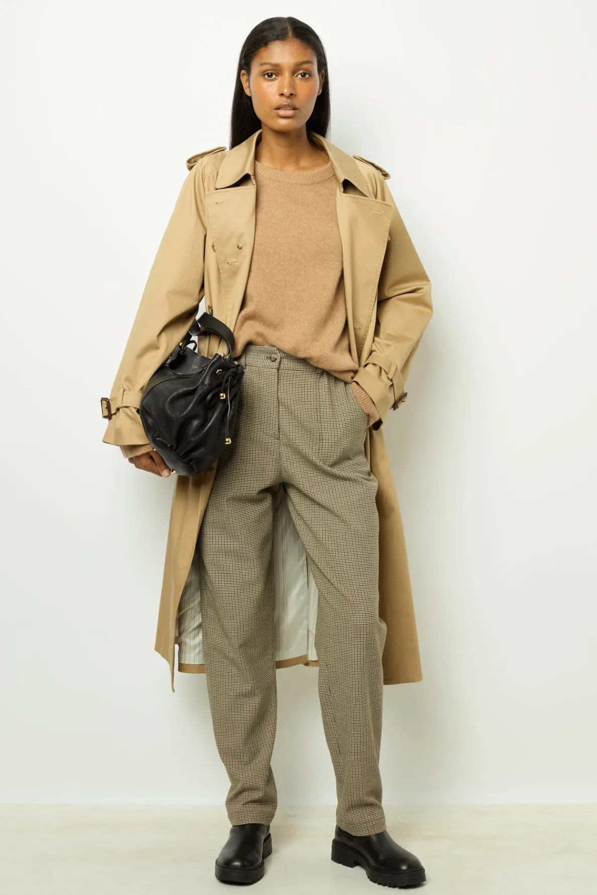 print_carrot_pants__niami_0.webp Cheap Print carrot pants - NIAMIE Trousers