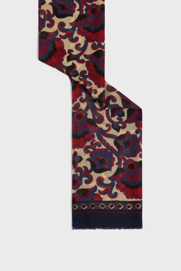 Cheap Printed wool scarf - DOUHA Scarves