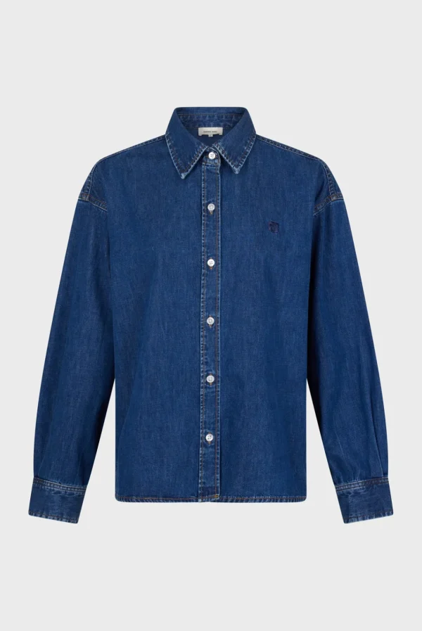 Best Sale Raw denim shirt - BABETT Shirts & Blouses