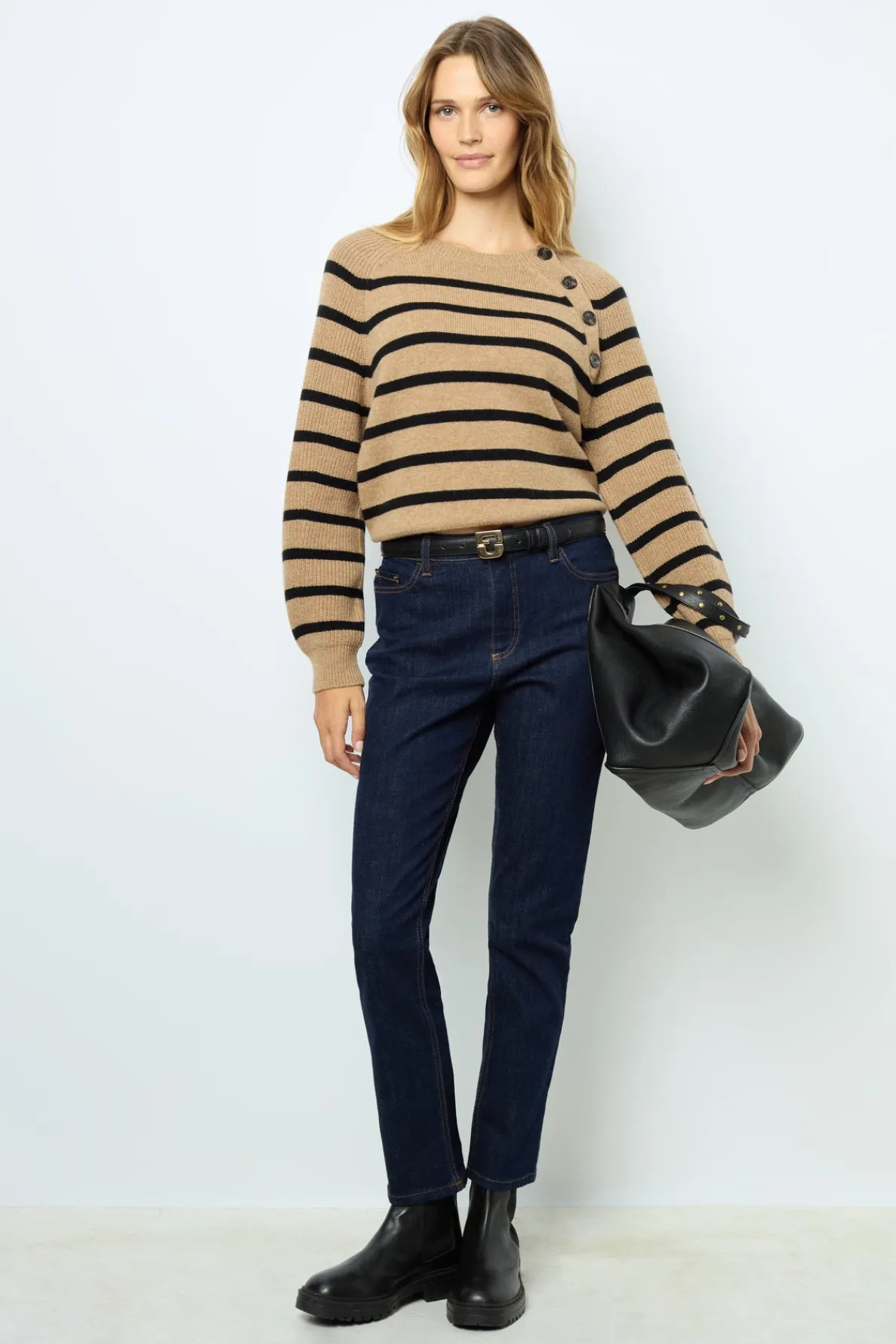 raw_denim_slim_jeans__nau_0.webp Cheap Raw denim slim - NAUSICA Trousers