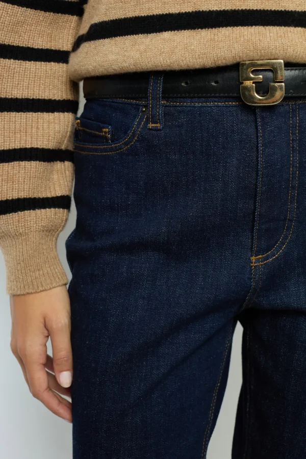 Cheap Raw denim slim - NAUSICA Trousers