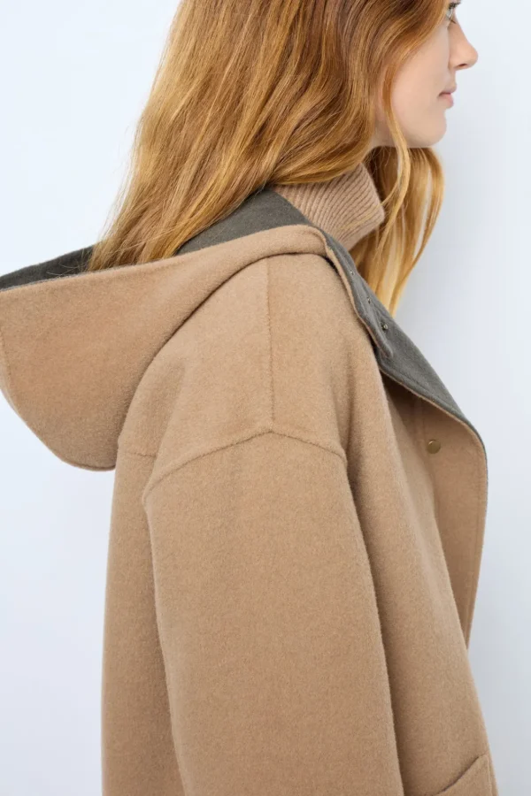 Best Sale Reversible hooded coat - LANE Coats